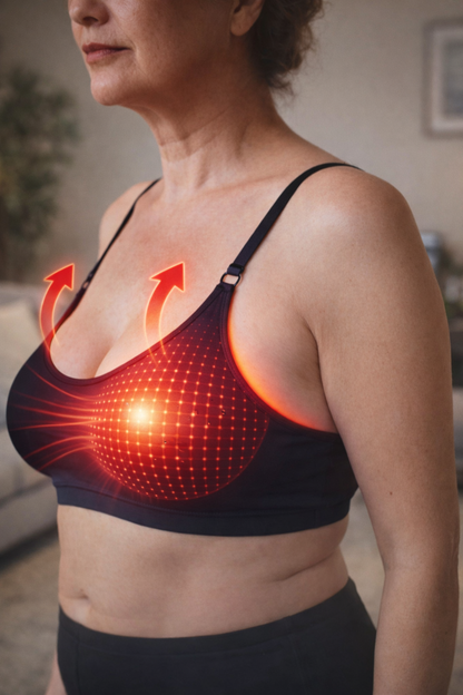 Brassiere con masaje y calor